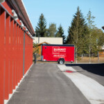 Outdoor self storage in Victor, ID